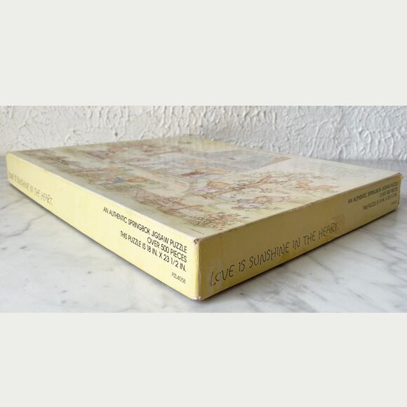 Vintage 1975 Betsey Clark Love is Sunshine in the Heart 500 Pc Springbok Puzzle - Picture 8 of 10